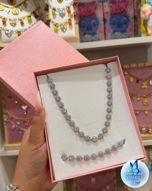 Conjunto Luz de Fada ✨ (colar + pulseira)