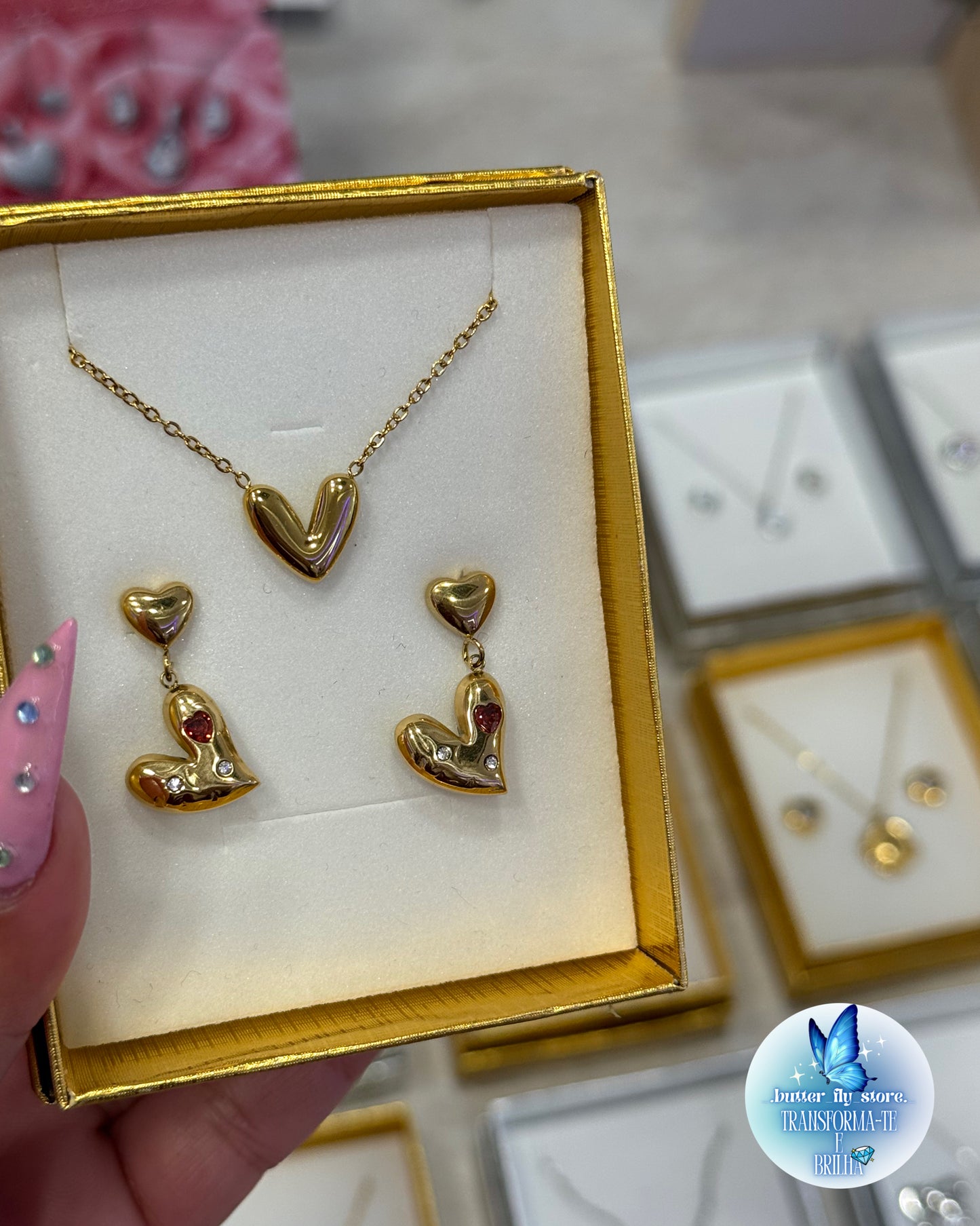 Super Conjunto em dourado✨