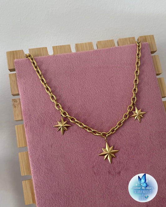 Charm Necklace Golden Star🌟