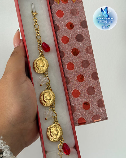 ✨ Pulseira Libra em Vermelho ✨