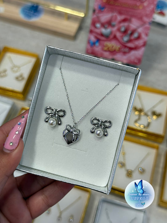 Super Conjunto em prateado🩷