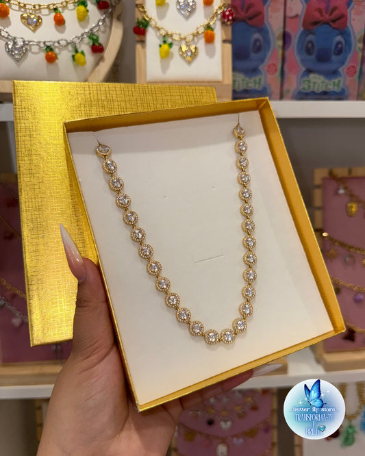 Colar Luz de Fada ✨em dourado