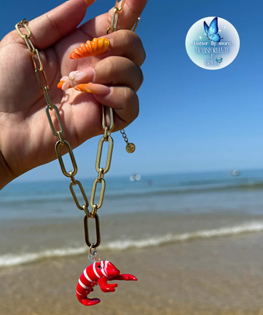 Lagostinha Listrada Vermelha❤️🦞