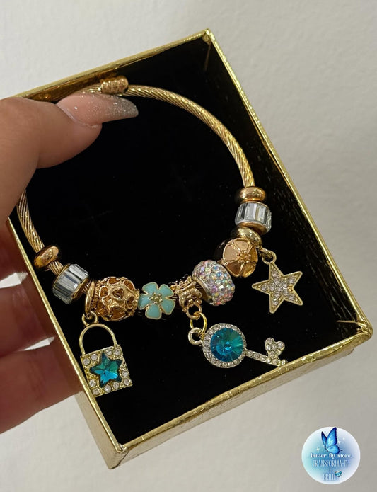 Pulseira Brilho Mágico✨🩵