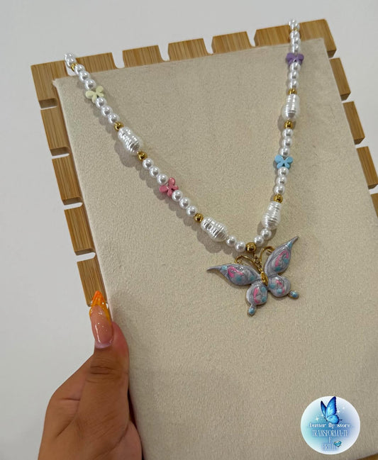 Colar Asas de Algodão✨🦋🎀