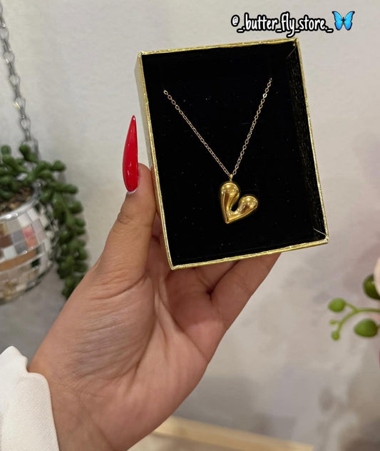 Colar Coração Livre✨em dourado