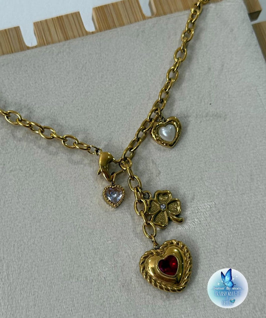 Charm Necklace in love❤️✨