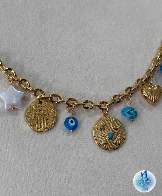 Charm Necklace da Sorte💙✨