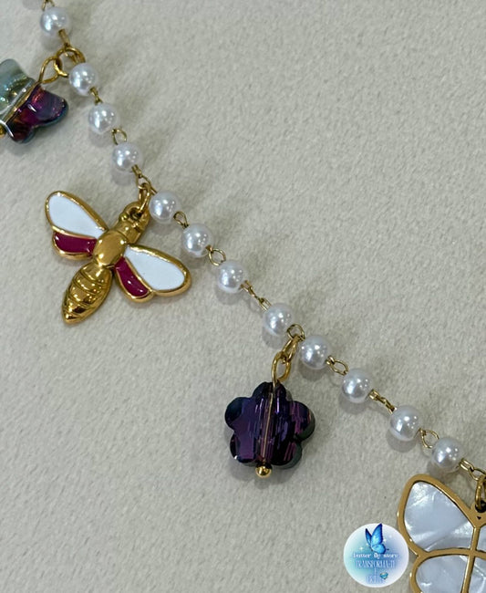 🍒Charm Necklace – Pérolas de Verão🍒