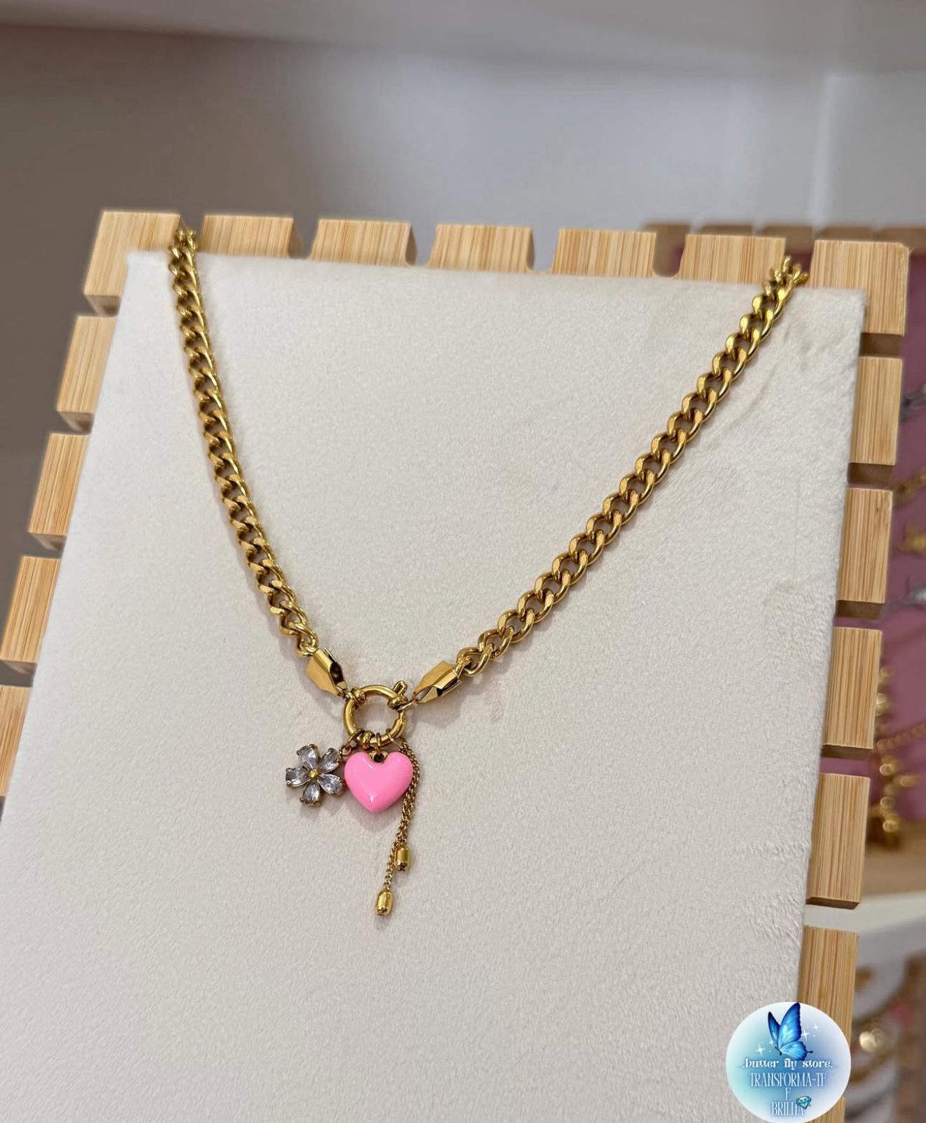 🌷Charm Necklace – Lily🌷