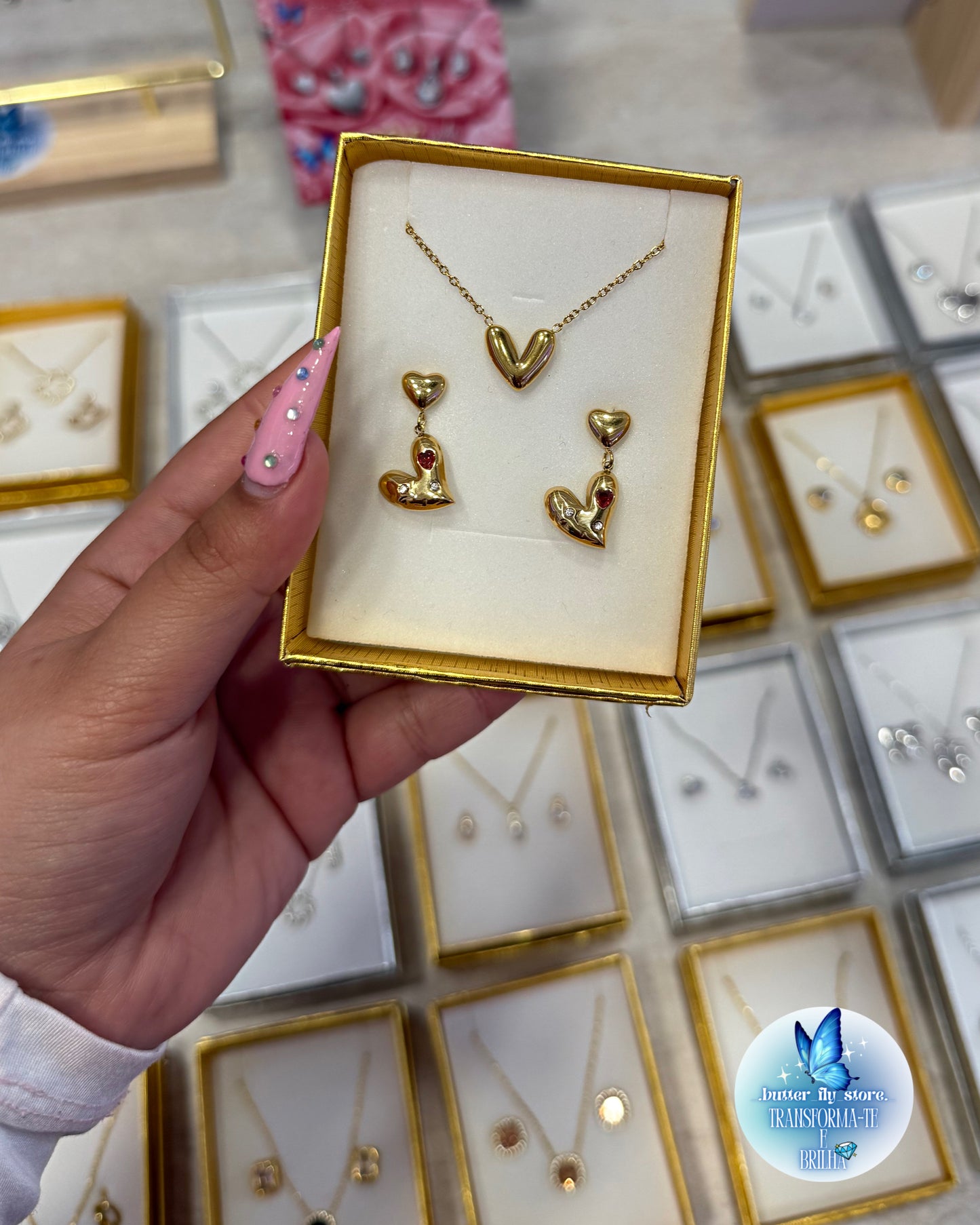 Super Conjunto em dourado✨