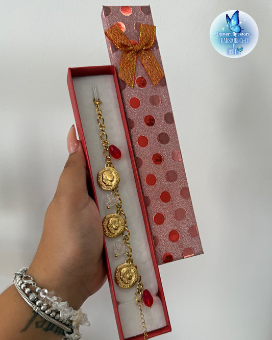 ✨ Pulseira Libra em Vermelho ✨
