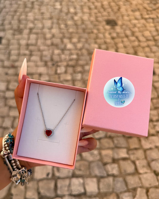 Colar Princess em Prateado 👑