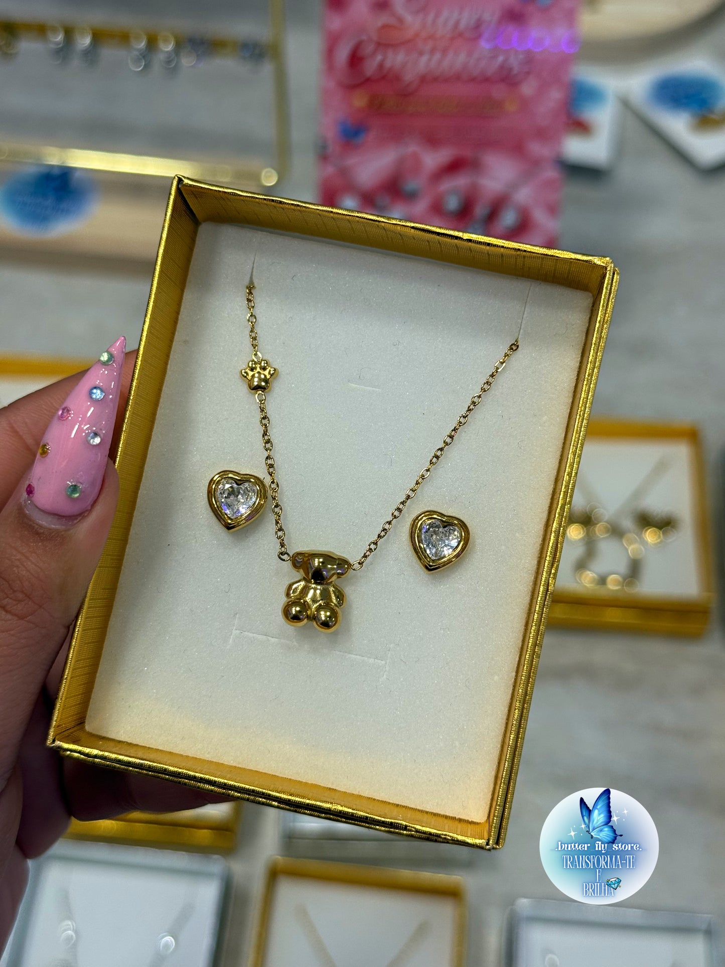 Super Conjunto em dourado✨