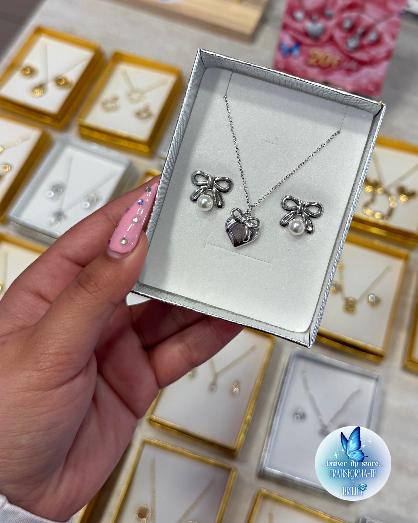 Super Conjunto em prateado🩷