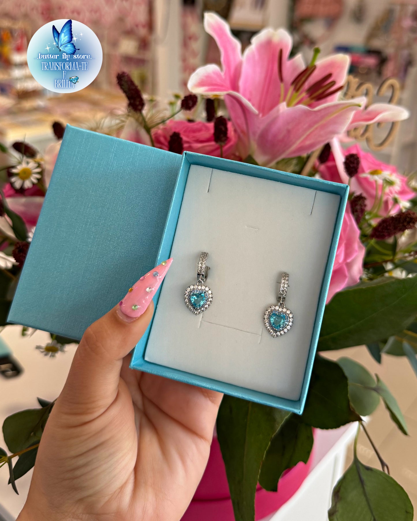 Argolas Blue Love🩵