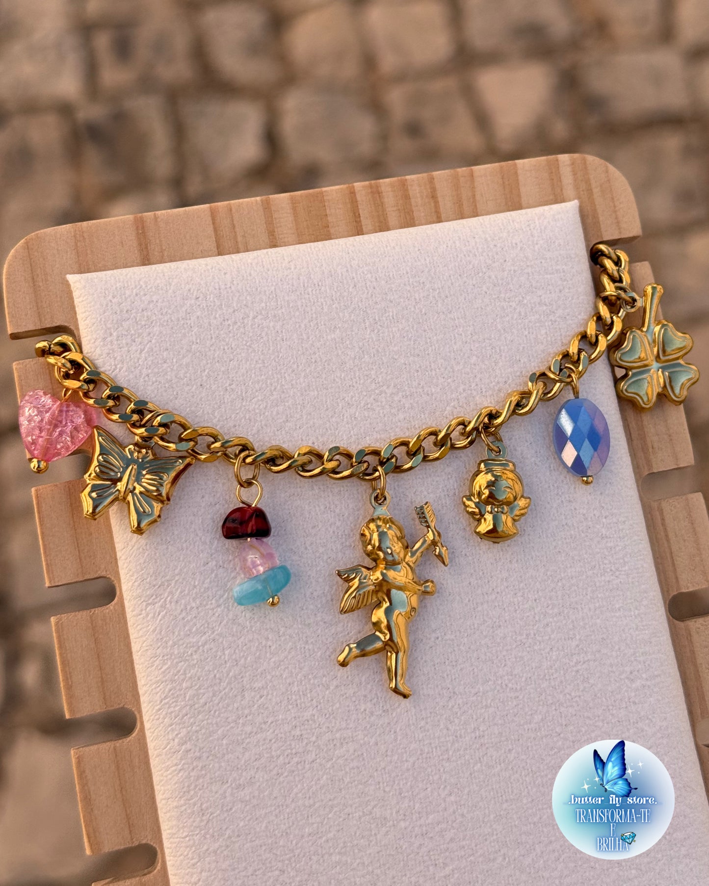 Pulseira Sininho🧚🏼‍♀️✨
