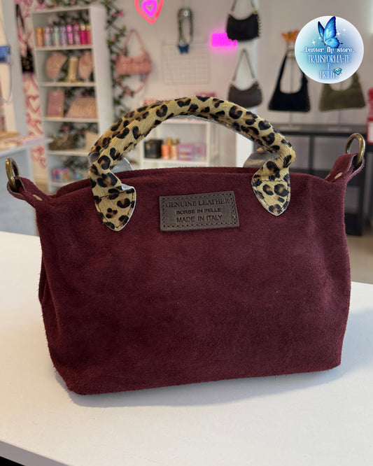 Mini Glam Vinho em pele🍷