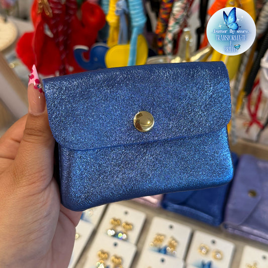 Carteira Azul🪼💙em pele