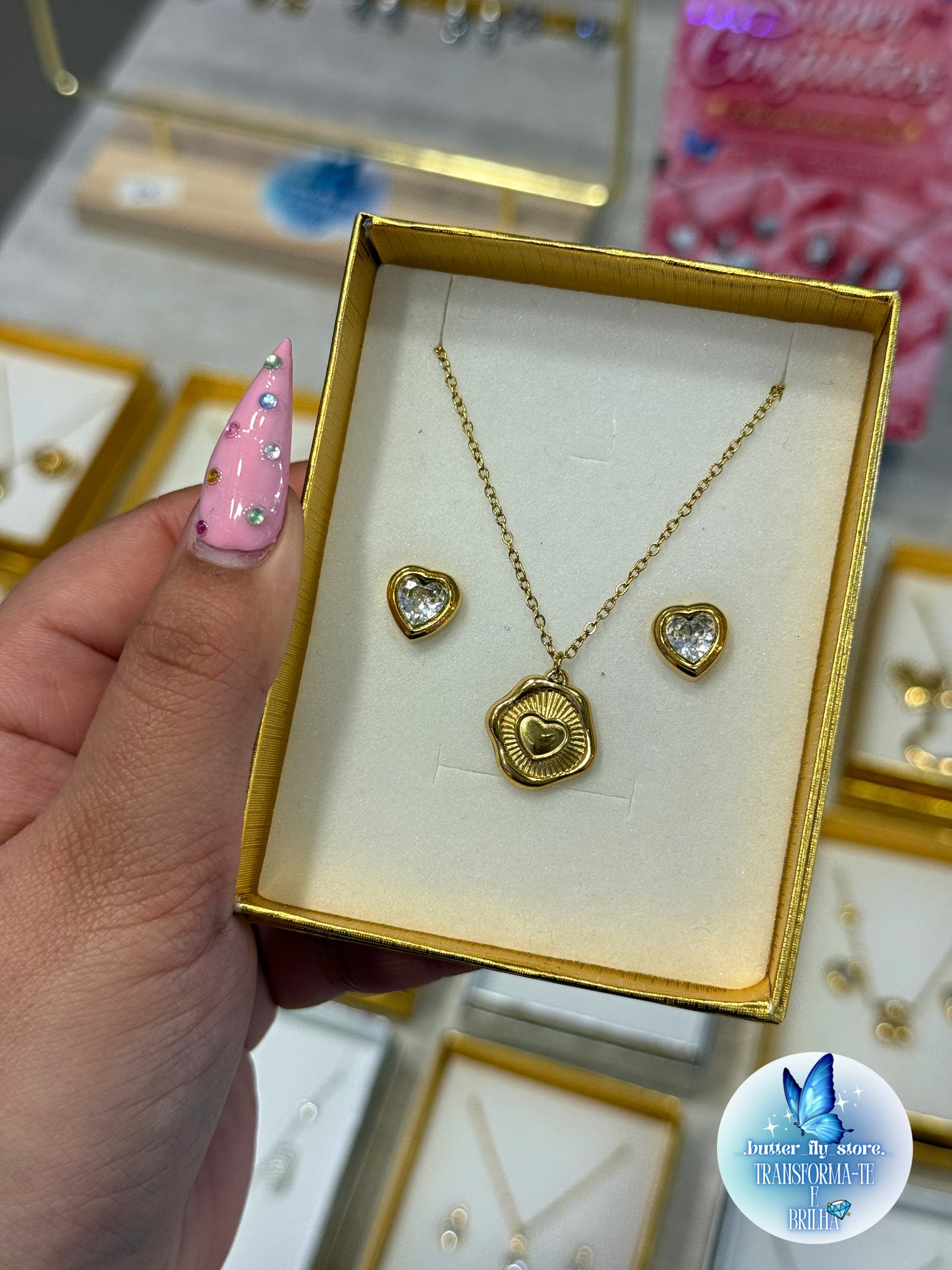 Super Conjunto em dourado✨