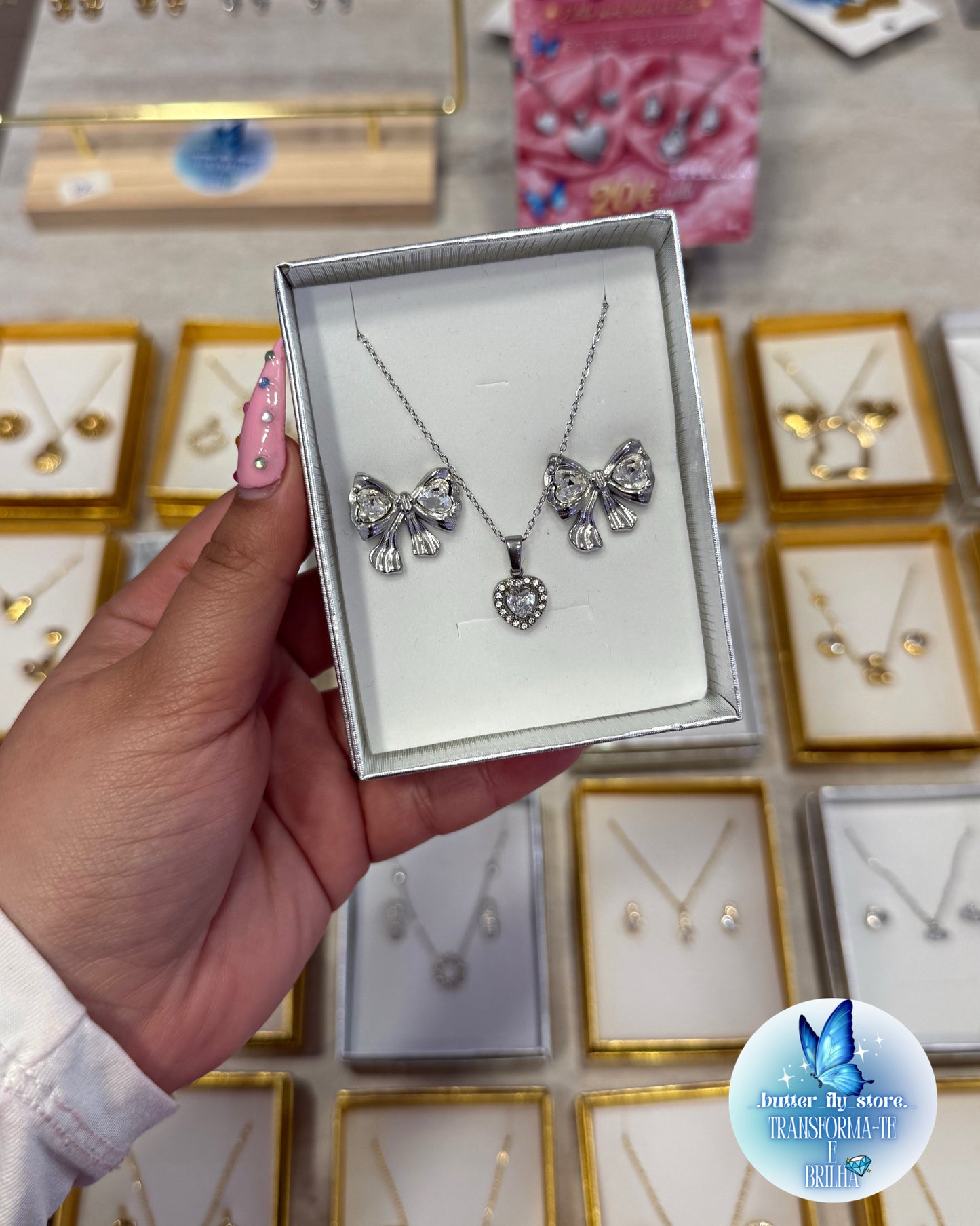 Super Conjunto em prateado🩷