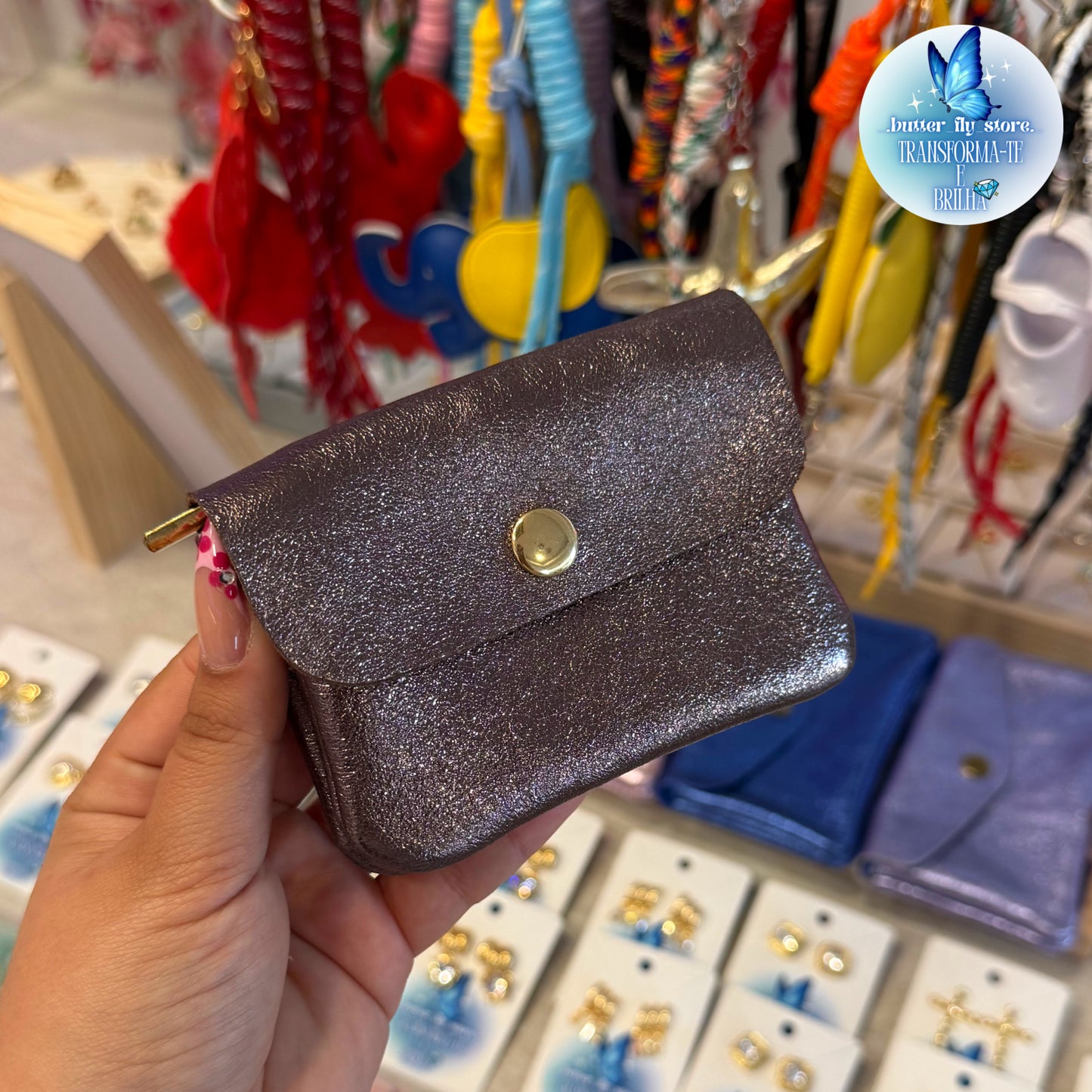 Carteira Castanha🤎em pele