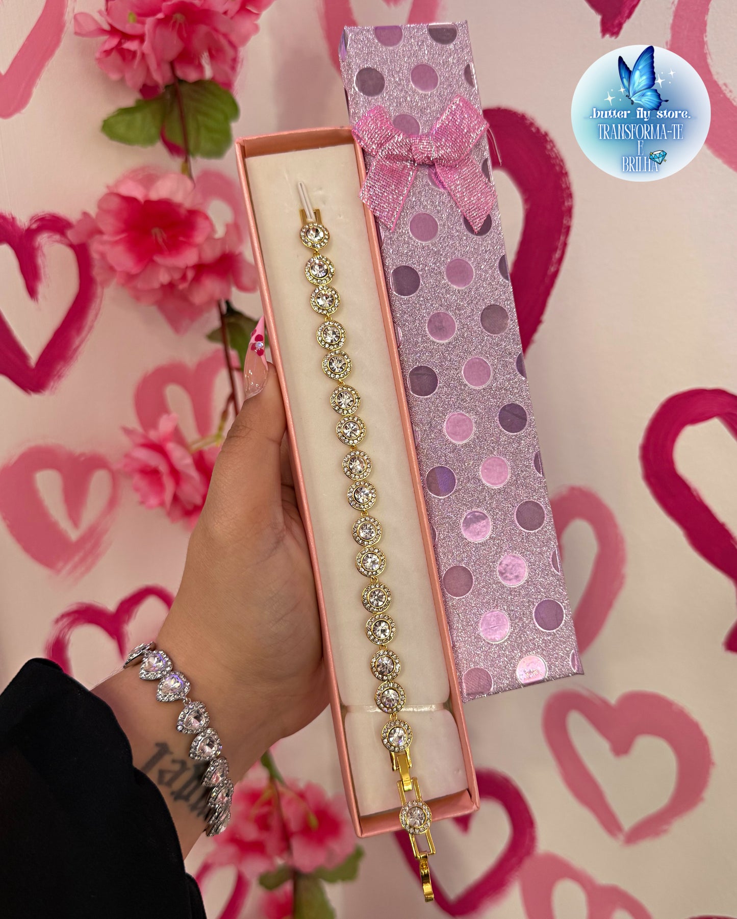 Pulseira Luz de Fada em dourado✨