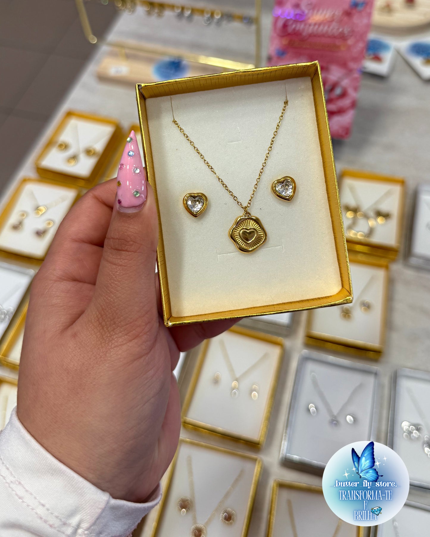 Super Conjunto em dourado✨