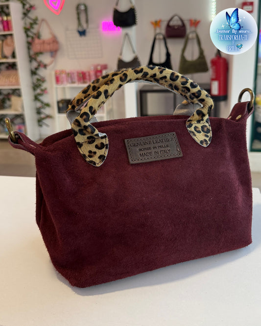 Mini Glam Vinho em pele🍷