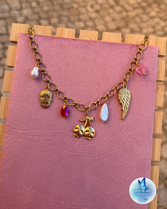Charm Necklace Golden Fantasy🍒