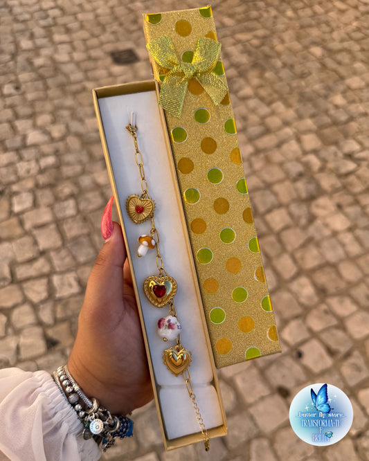 Pulseira Coração da Floresta🍄❤️