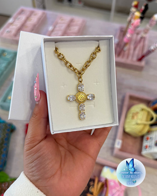 Colar Noite Dourada✨🦋