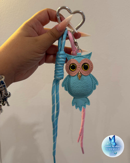 Porta-Charme Chave do Saber🩵