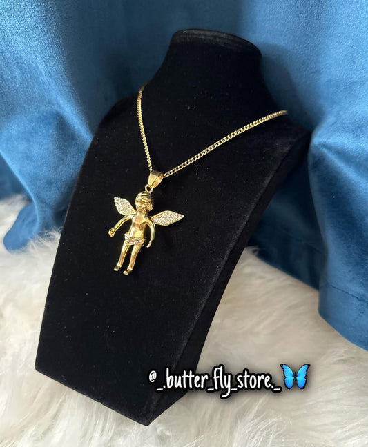 Colar Angel Dourado