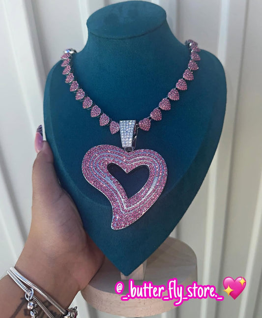 Cuban Pink Heart