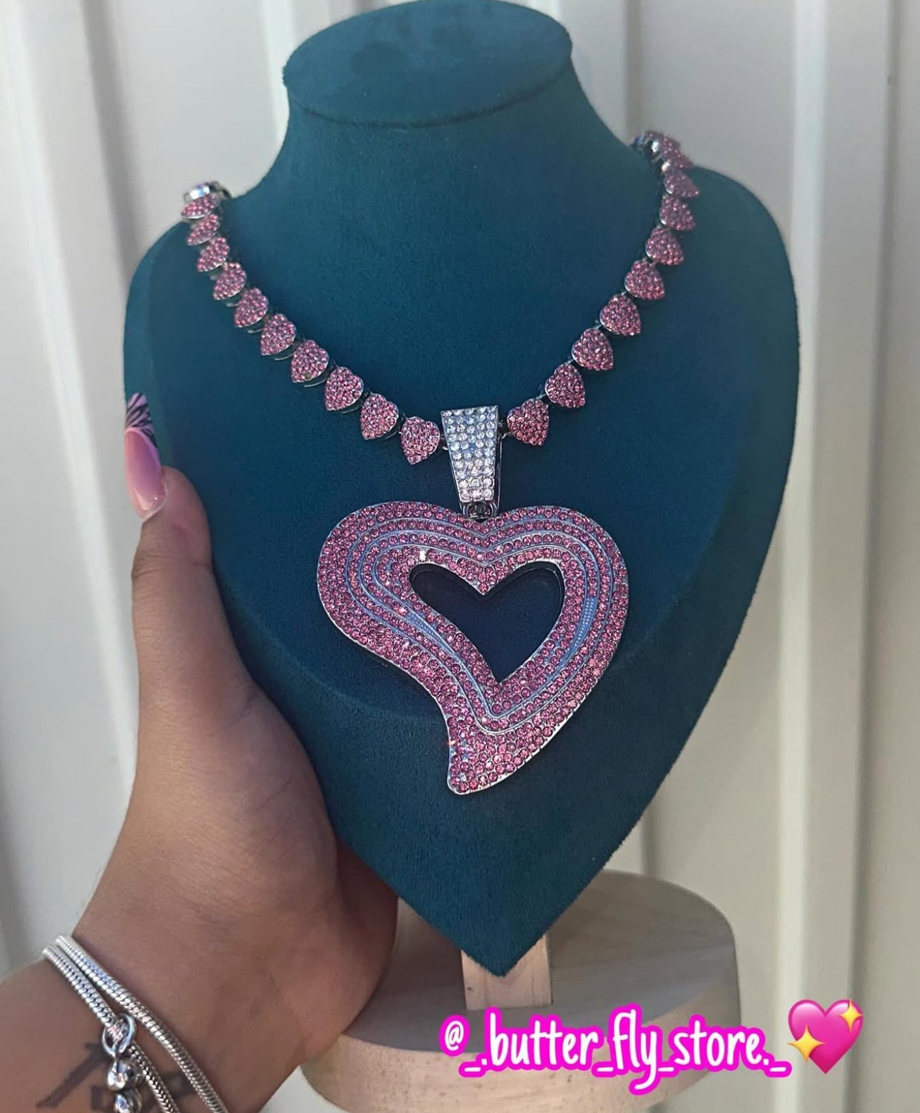 Cuban Pink Heart