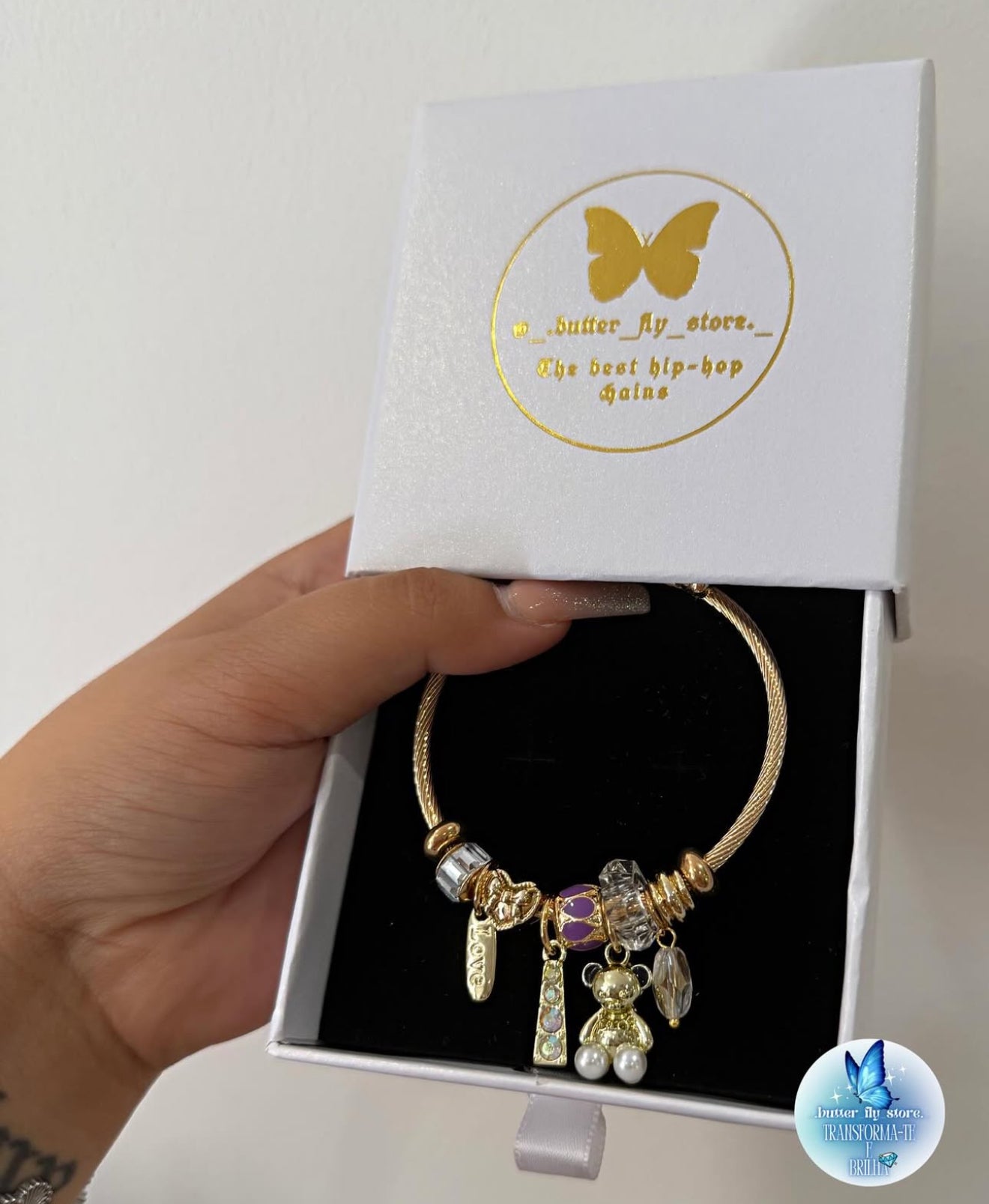 Pulseira Ponto de Ternura🎀🐻