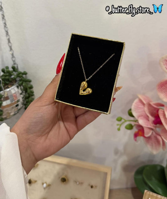 Colar Coração Livre✨em dourado
