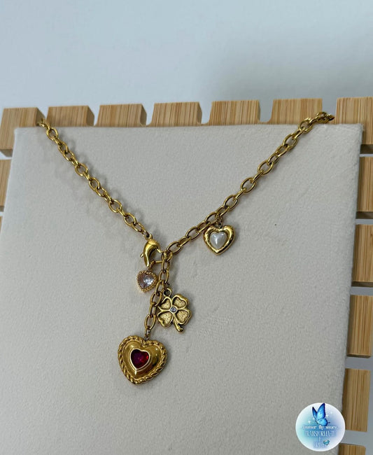 Charm Necklace in love❤️✨