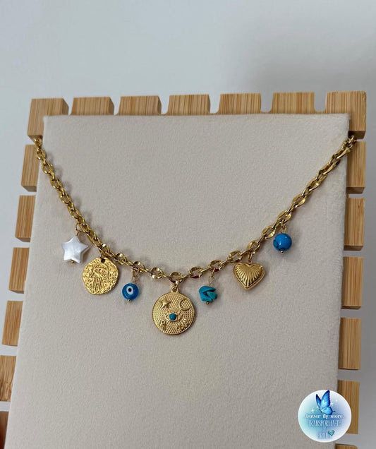 Charm Necklace da Sorte💙✨