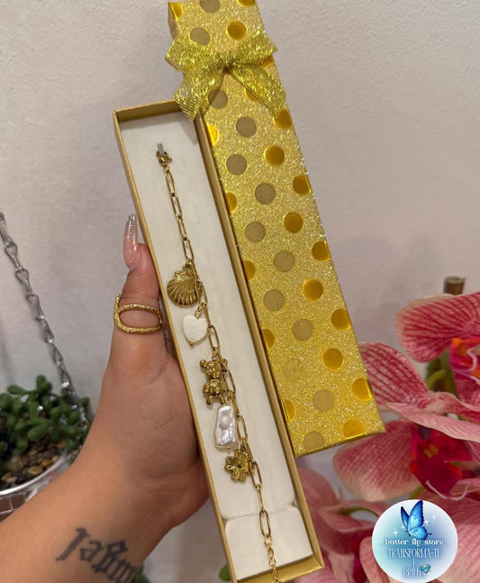 Pulseira Charm Teddy🧸✨